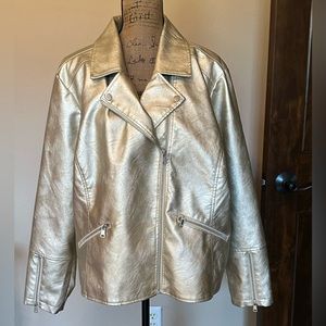 Stunning and chic gold jacket-New with tag!